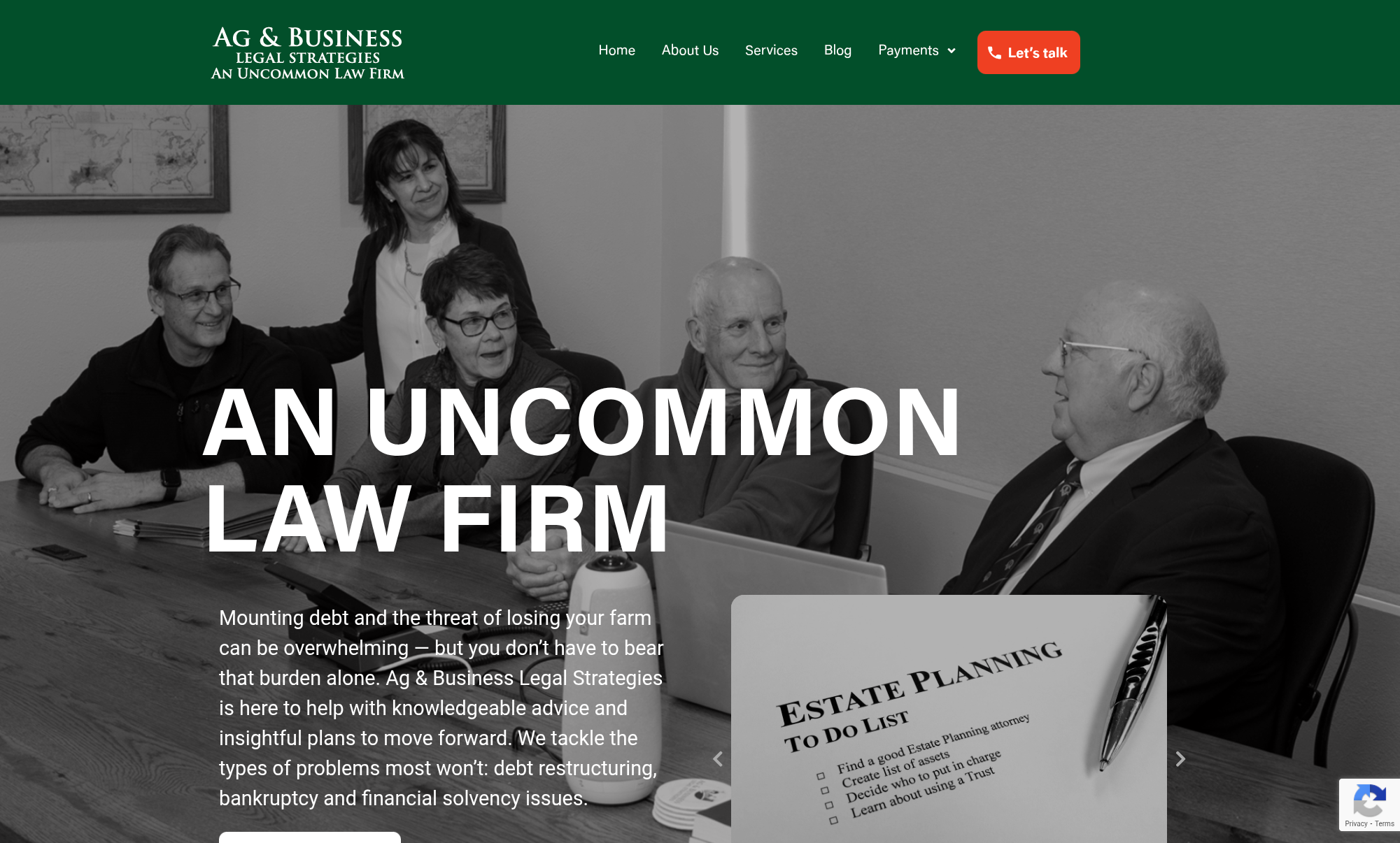 Ag & Business Legal Strategies