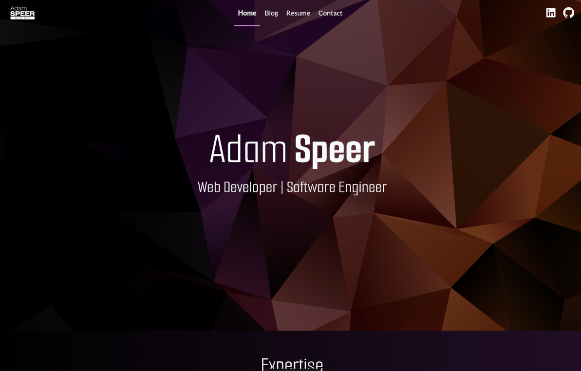 Adam Speer Web Dev