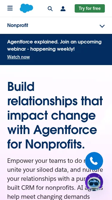 Salesforce.org Nonprofit Cloud